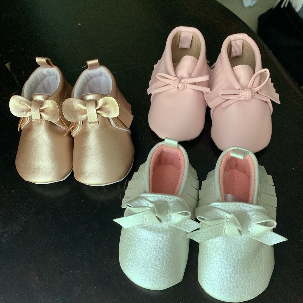 Baby Girl Moccasins